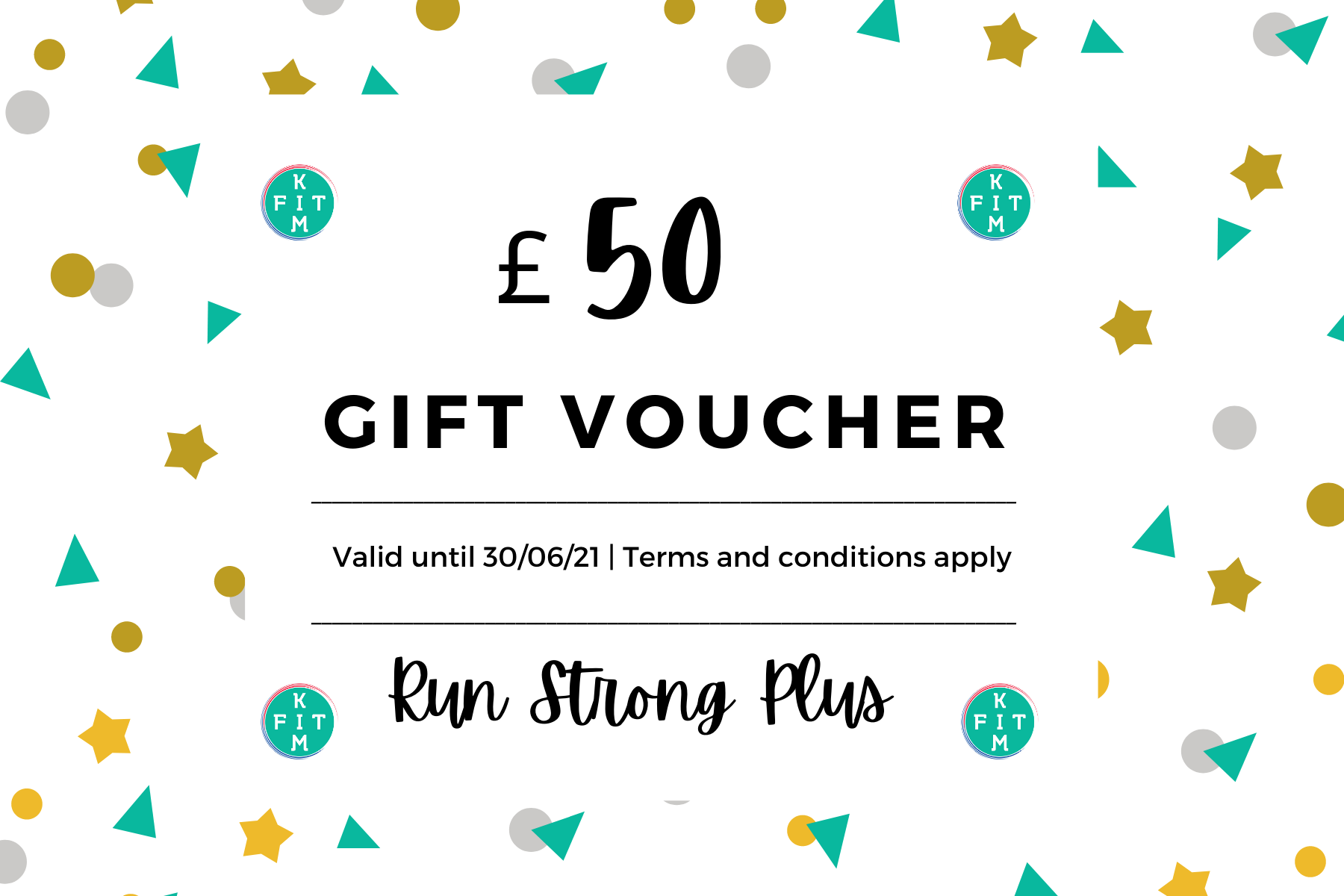 Gift Voucher £50 – KimFit Shop